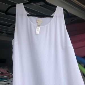 Chico’s size 3 reversible tank